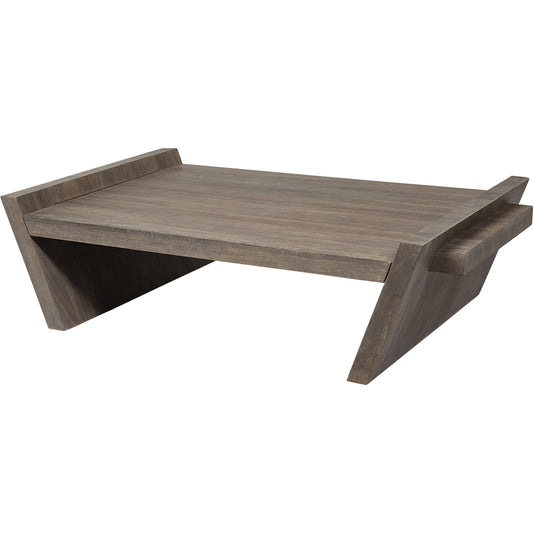 011 None | Unknown | Elaine Coffee Table by Mercana in mango wood, medium brown. Made from unique in a eclectic & global style.
