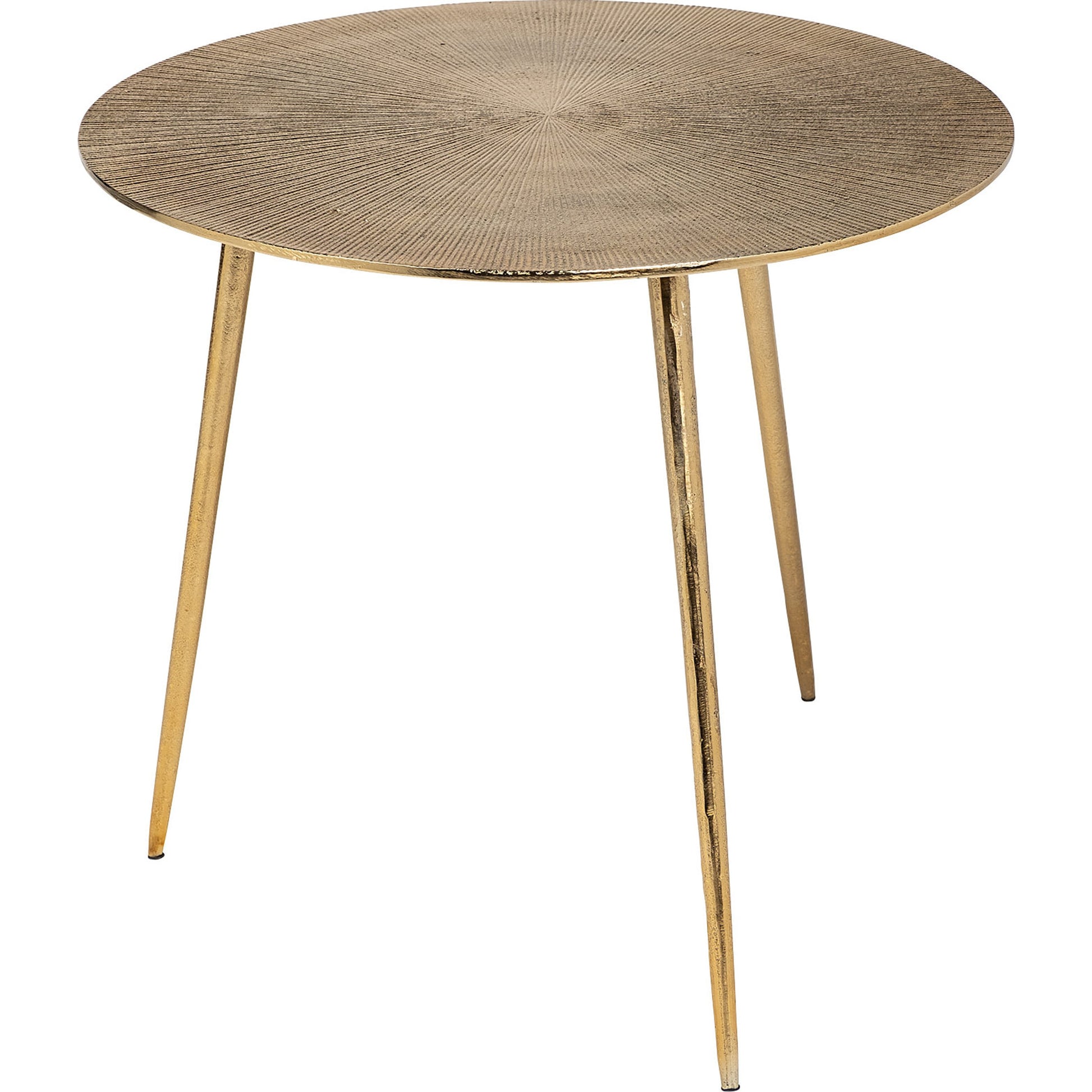 Reva Accent Table by Mercana in antique gold. Made from unique in a modern style.