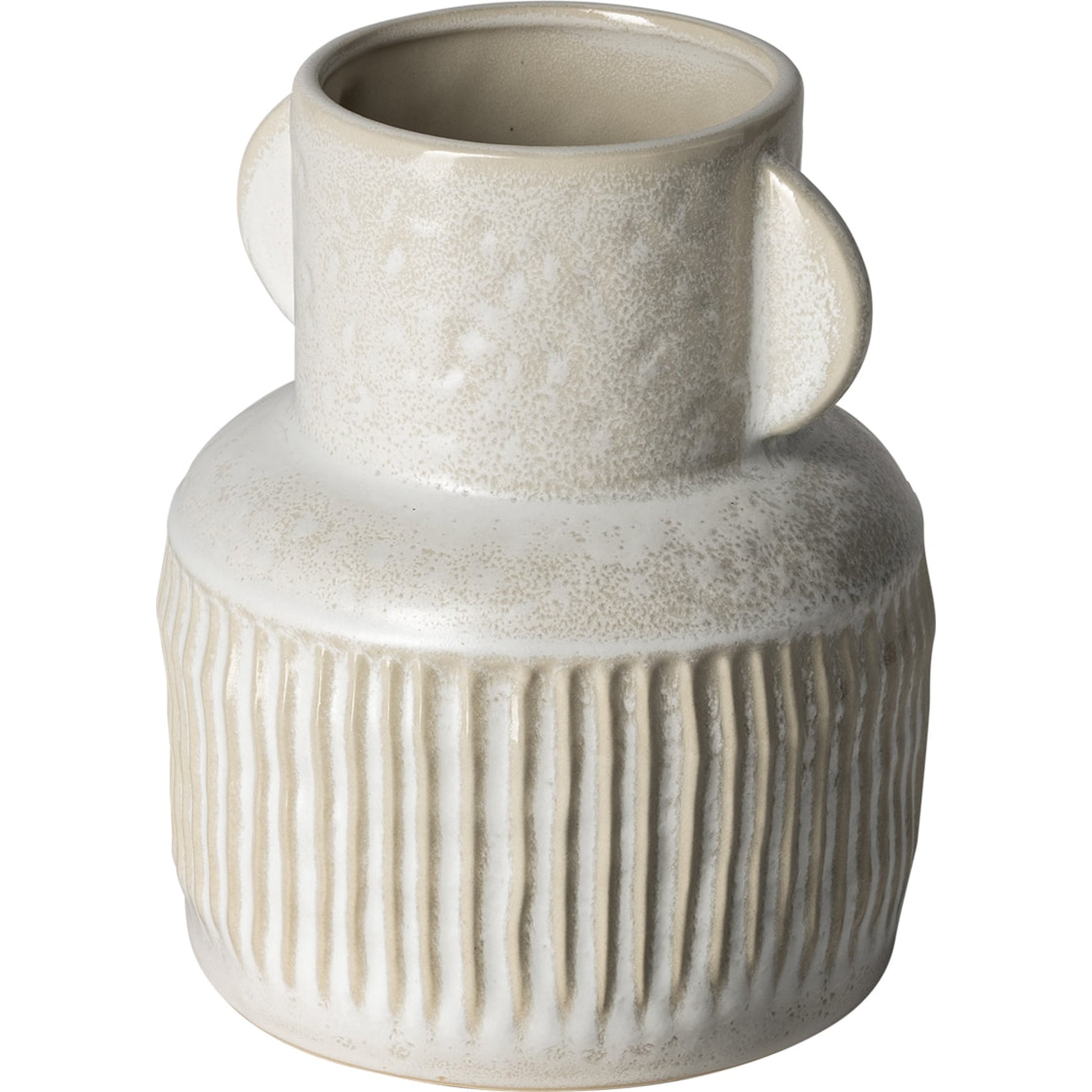 Judy Eggshell Vase by Mercana in eggshell. Made from unique in a eclectic & global style.