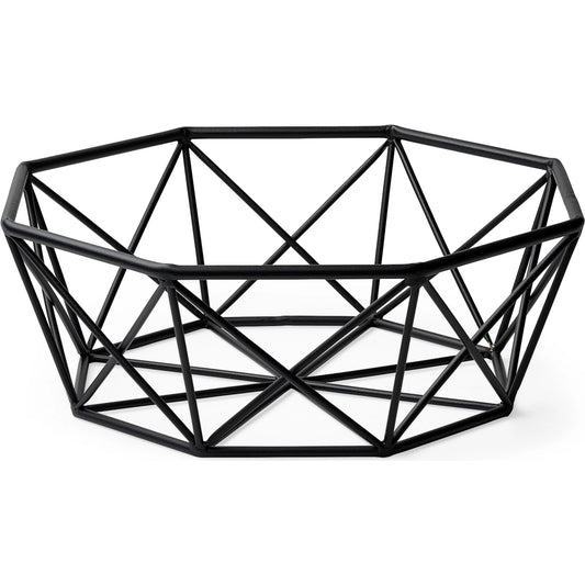 Davy Hexagonal Bowl by Mercana in black. Made from unique in a modern style.