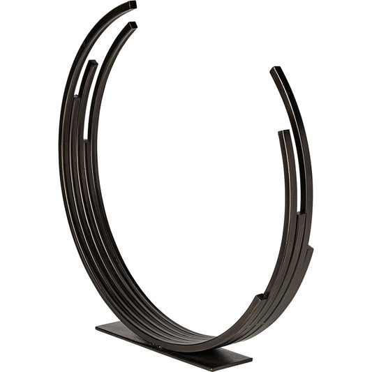 Taj Broken Halo Decorative Object by Mercana in natural. Made from unique in a modern style.