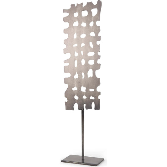 Shaw II Rectangular Decorative Object by Mercana in natural. Made from unique in a eclectic & global style.
