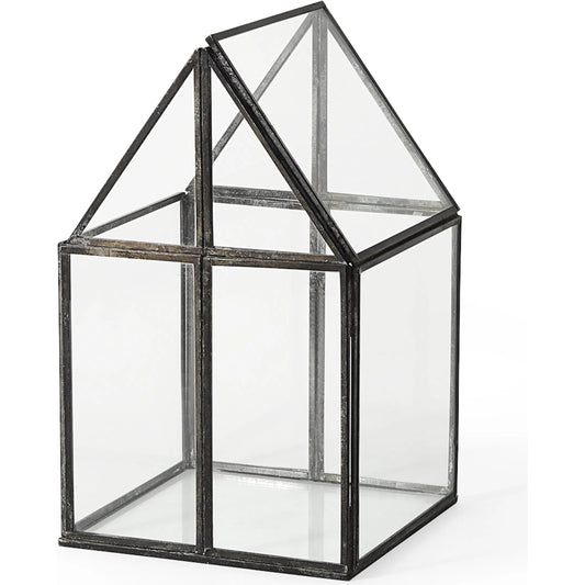 Sikes Hut Terrarium Base by Mercana in clear. Made from unique in a unique style.
