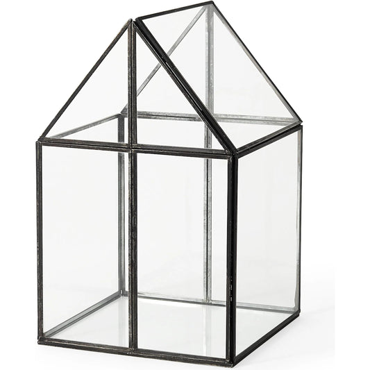 Sikes Hut Terrarium Base by Mercana in clear. Made from unique in a unique style.