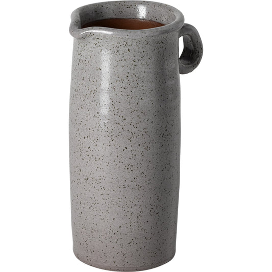 Frieda Freckled Jug by Mercana in grey. Made from unique in a cottage & farmhouse style.