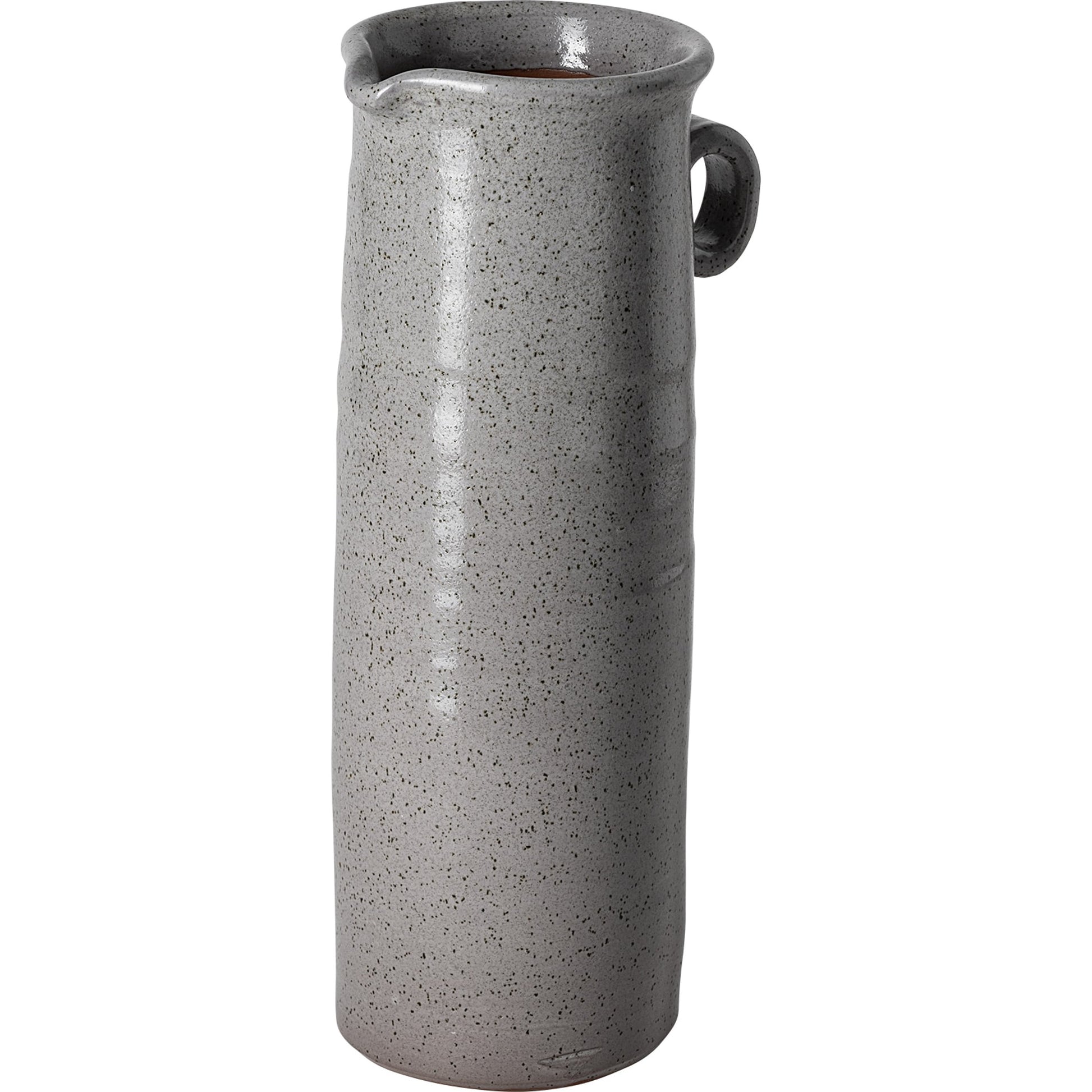 Frieda Freckled Jug by Mercana in grey. Made from unique in a cottage & farmhouse style.