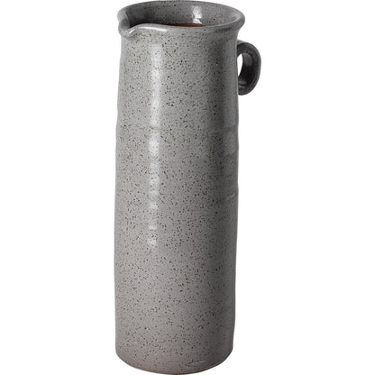 Frieda Freckled Jug by Mercana in grey. Made from unique in a cottage & farmhouse style.
