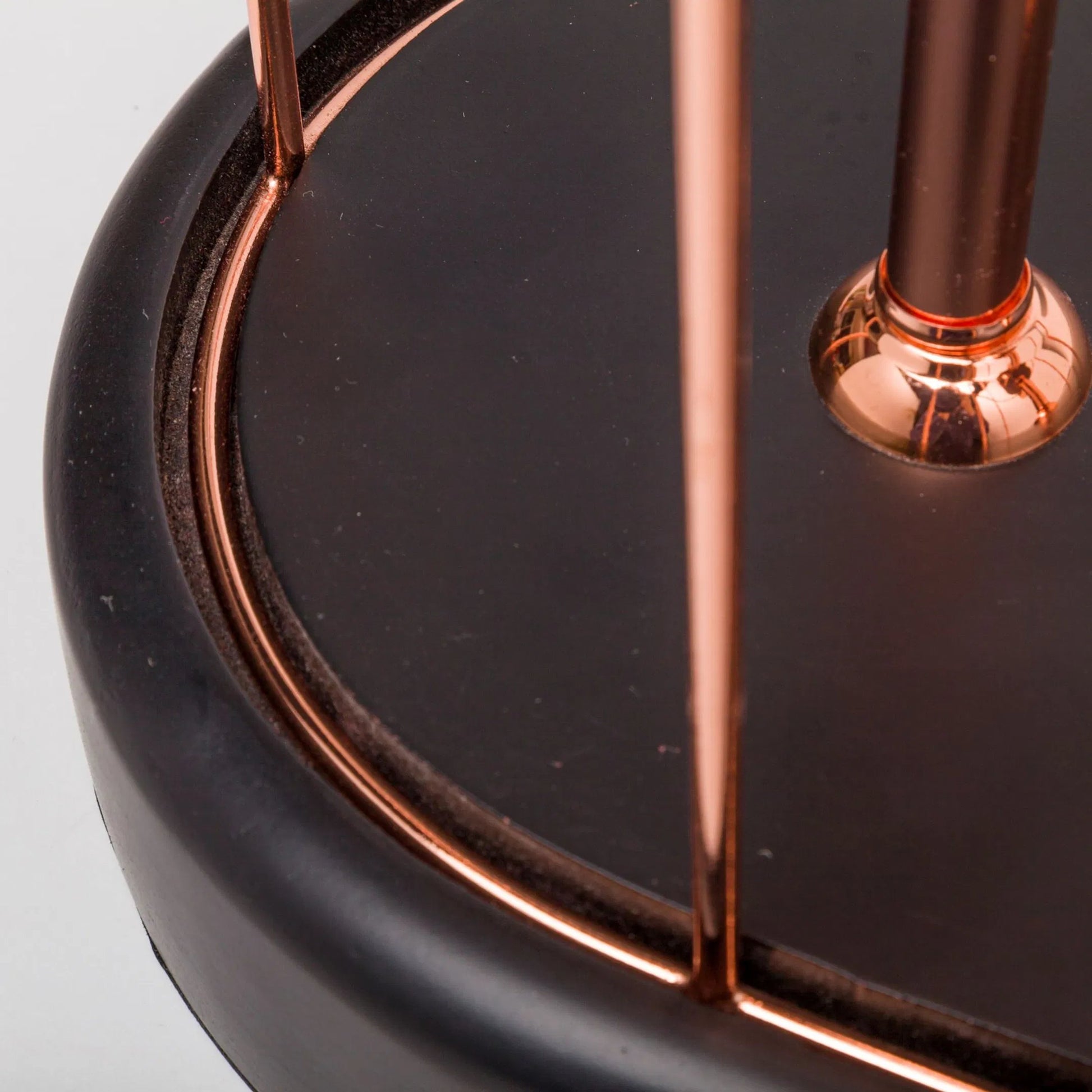Sutton Table Lamp by Mercana in rose gold. Made from unique in a modern style.