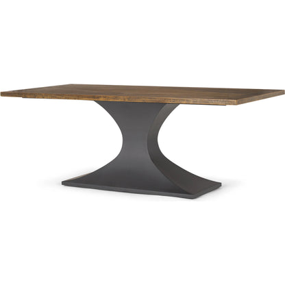 Maxton Dining Table by Mercana. Made from metal in a modern style.