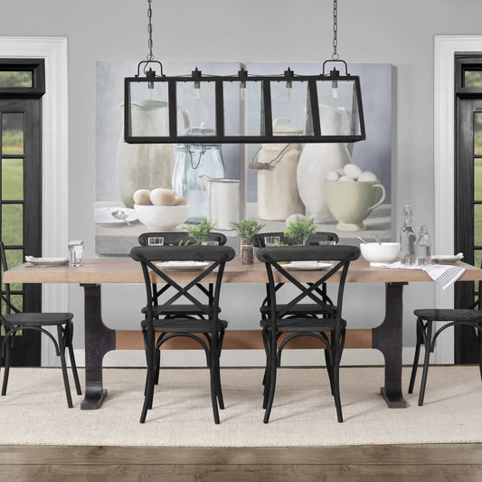 Antigon Chandelier by Mercana in natural. Made from unique in a modern style.