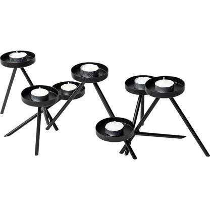 Meira Seven Votive Table Candle Holder by Mercana in natural. Made from unique in a modern style.