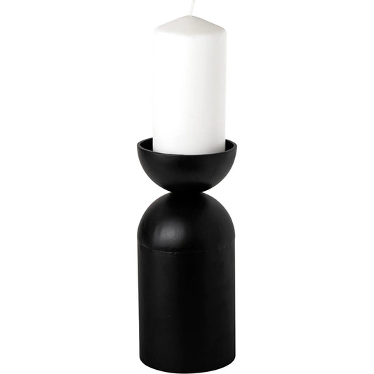 Alex Cylindrical Table Candle Holder by Mercana in natural. Made from unique in a modern style.
