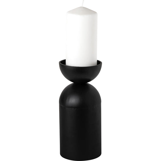 Alex Cylindrical Table Candle Holder by Mercana in natural. Made from unique in a modern style.