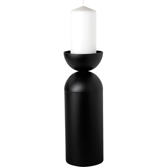 Alex Cylindrical Table Candle Holder by Mercana in natural. Made from unique in a modern style.