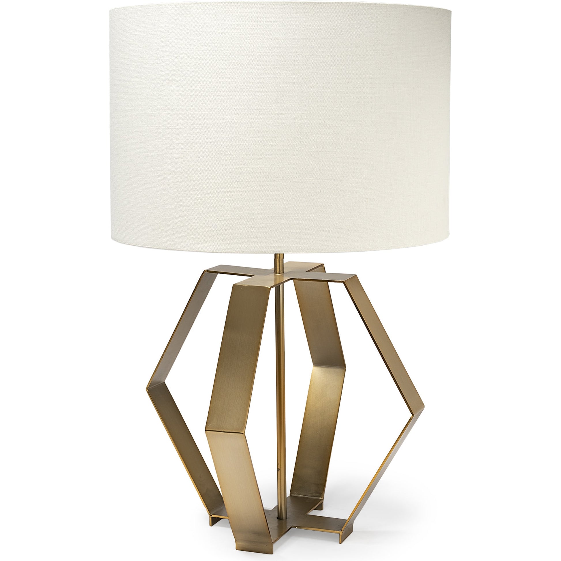 Edwards Table Lamp by Mercana in gold. Made from unique in a modern style.