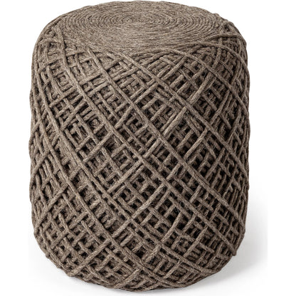 Allium Pouf by Mercana. Made from handwoven wool in a eclectic & global style.