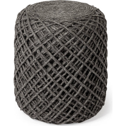 Allium Pouf by Mercana. Made from handwoven wool in a eclectic & global style.