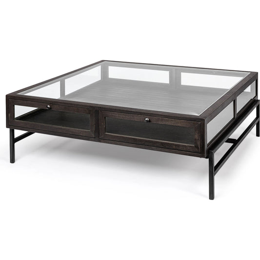 001 SR-814790 | Primary Silo | Arelius Coffee Table / Square by Mercana in natural. Made from unique in a modern style.