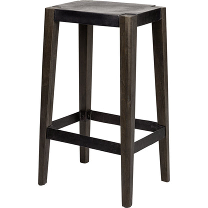 Nell Metal Seat Bar Stool by Mercana. Made from unique in a modern style.
