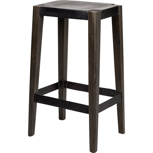 Nell Metal Seat Bar Stool by Mercana. Made from unique in a modern style.
