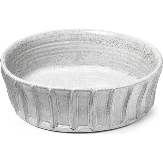 Silone Bowl by Mercana in white. Made from ceramic in a modern style.