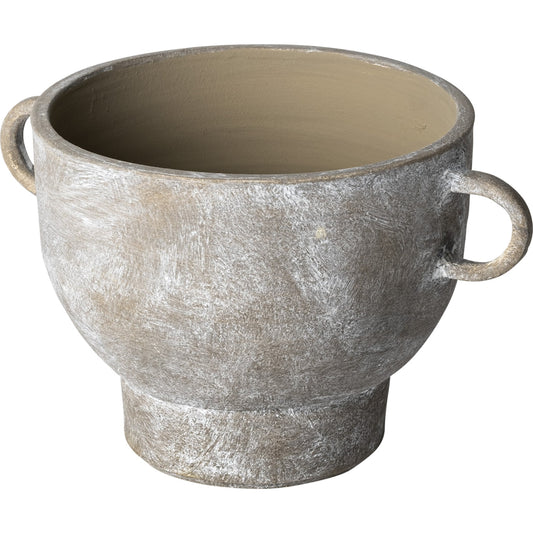 Deya Rustic Vase by Mercana in natural. Made from unique in a eclectic & global style.