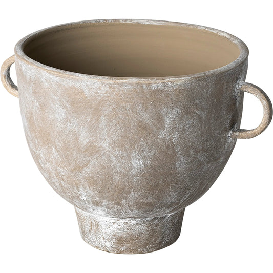 Deya Rustic Vase by Mercana in natural. Made from unique in a eclectic & global style.