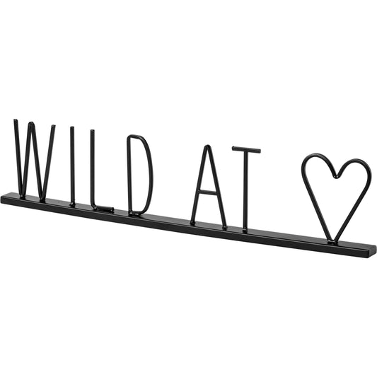Wild at Heart Sign by Mercana in natural. Made from unique in a modern style.