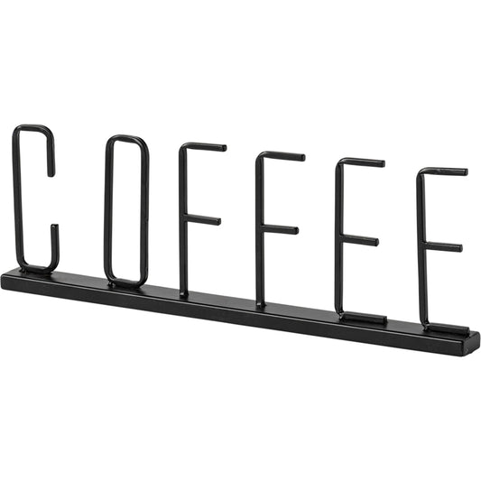 Coffee Sign by Mercana in black. Made from unique in a modern style.