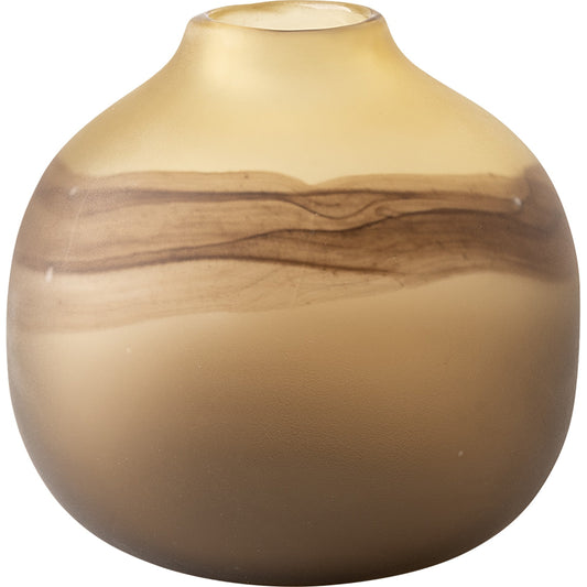 Pyla Shortglass Sand Dune Inspired Vase by Mercana in natural. Made from unique in a eclectic & global style.