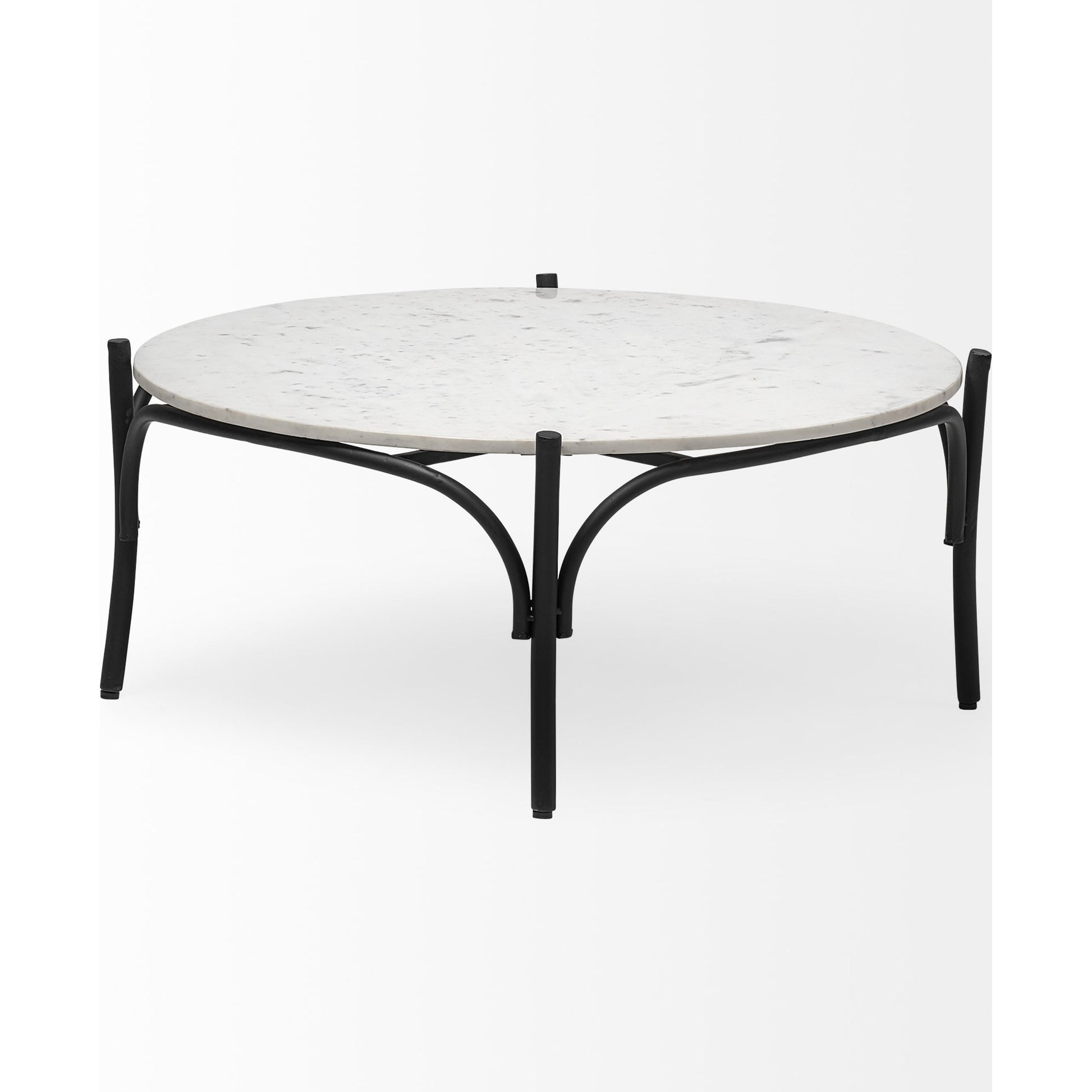 Etienne Coffee Table by Mercana in white marble. Made from marble in a cottage & farmhouse style.