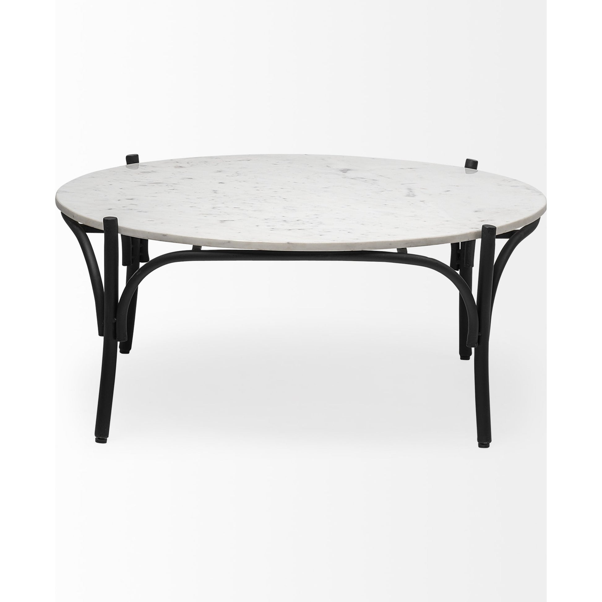 Etienne Coffee Table by Mercana in white marble. Made from marble in a cottage & farmhouse style.