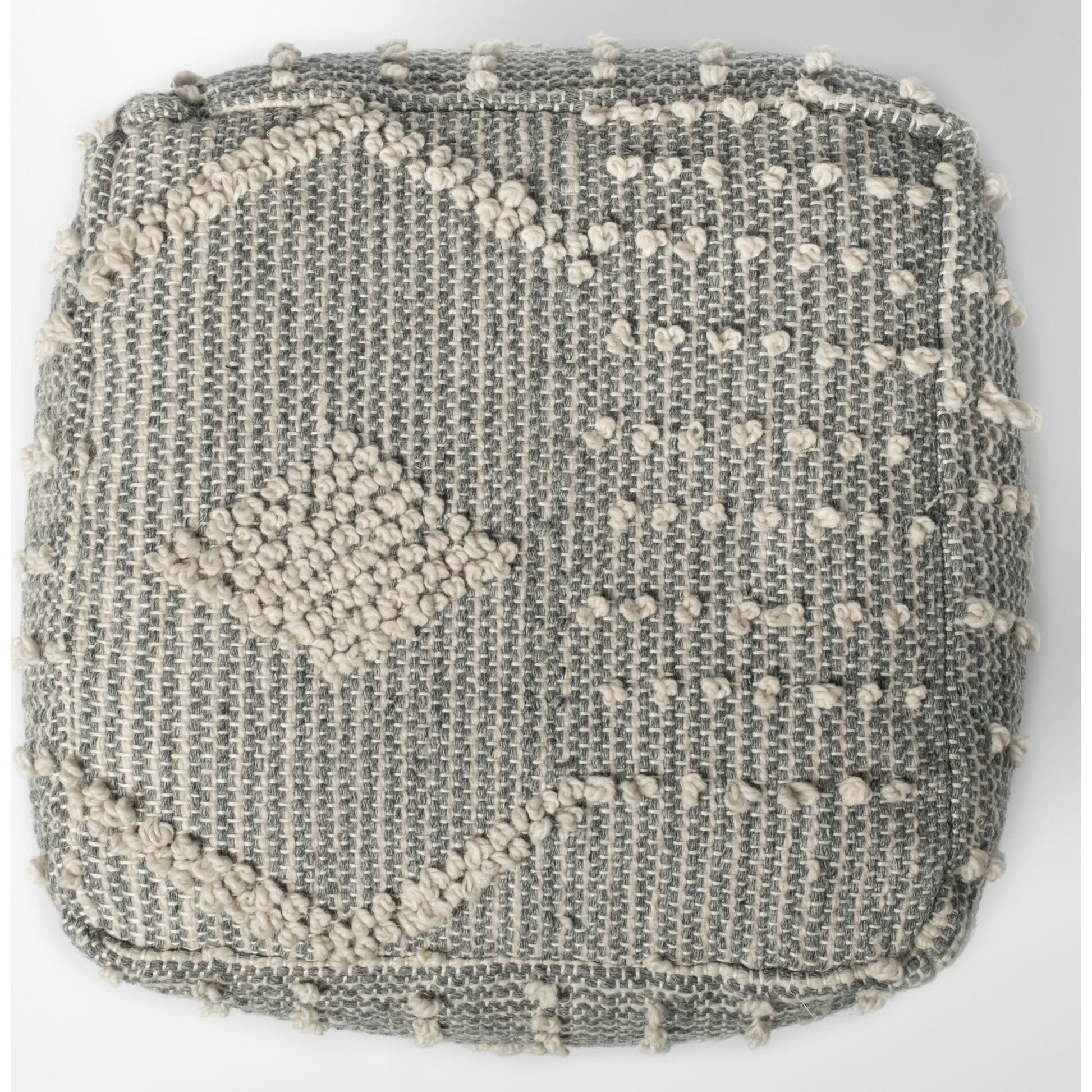 Brinket Pouf by Mercana in blue. Made from fabric in a eclectic & global style.