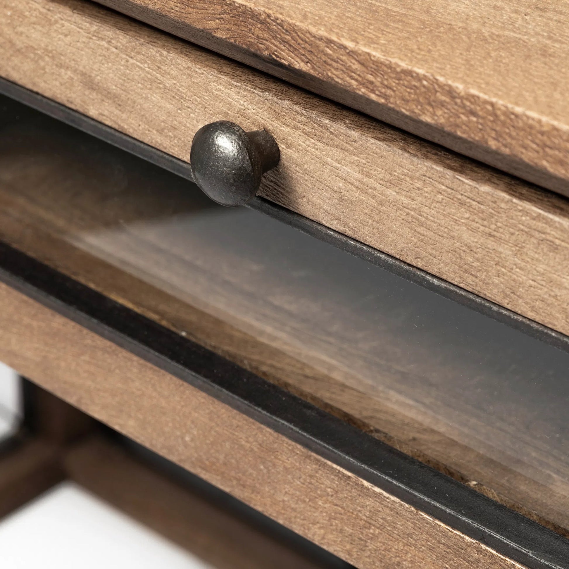 Eldorado Office Desk by Mercana in brown. Made from mango wood in a cottage & farmhouse style.