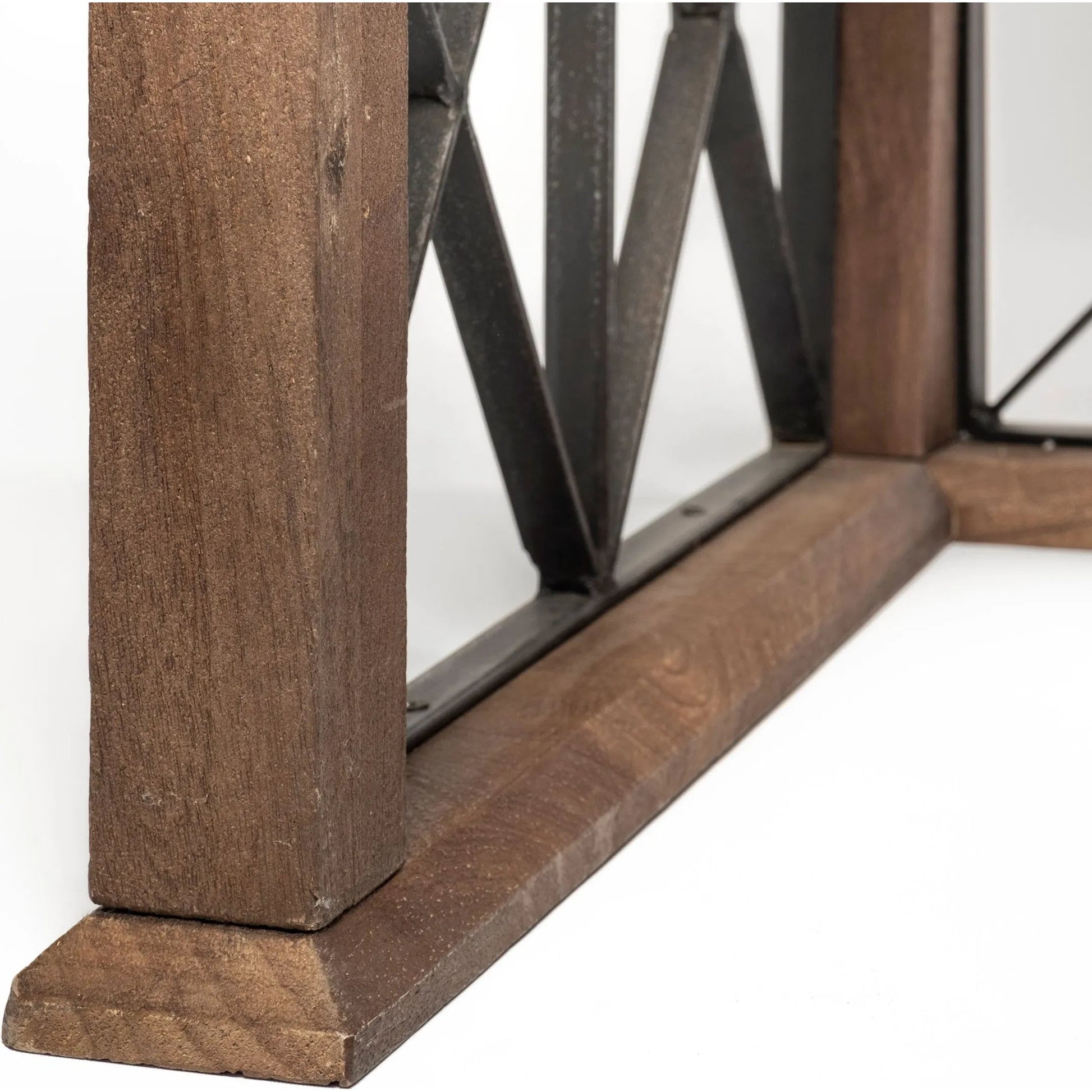 Eldorado Office Desk by Mercana in brown. Made from mango wood in a cottage & farmhouse style.