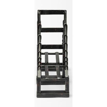 Suspension Wrought Iron Suspension Bridge Bookends Set of Two by Mercana in brown. Made from unique in a traditional style.