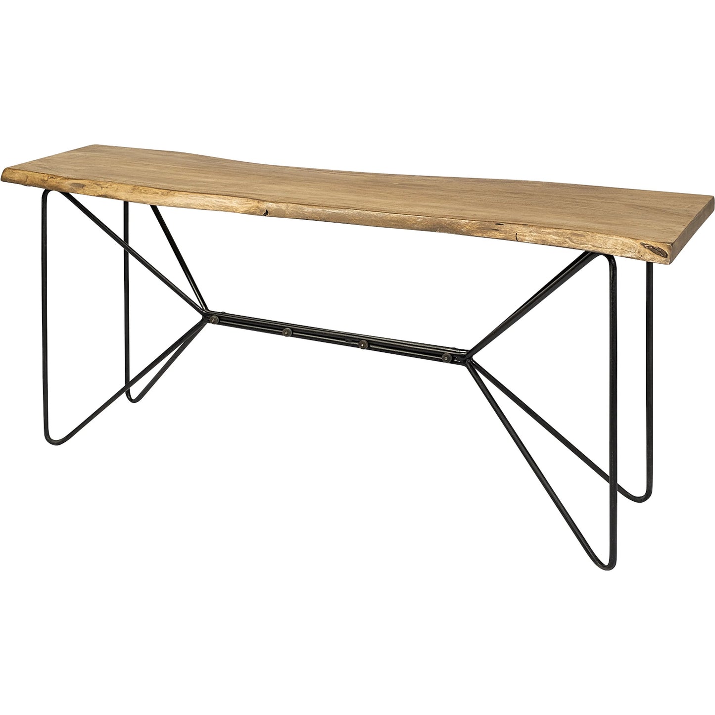 048 SR-815693 | Primary Silo | Papillion Console Table by Mercana in blonde. Made from unique in a modern style.