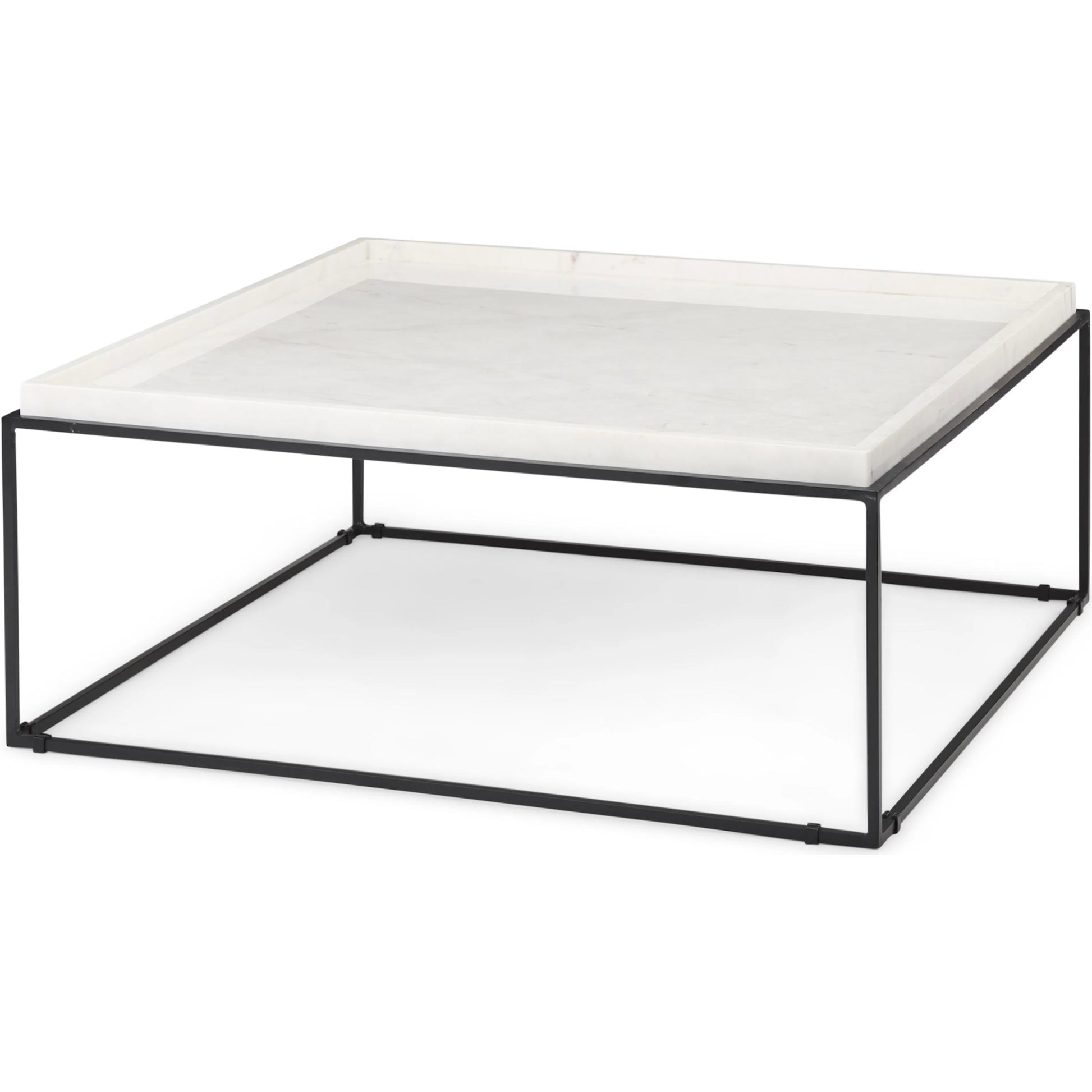Nathan Coffee Table by Mercana in natural. Made from unique in a modern style.