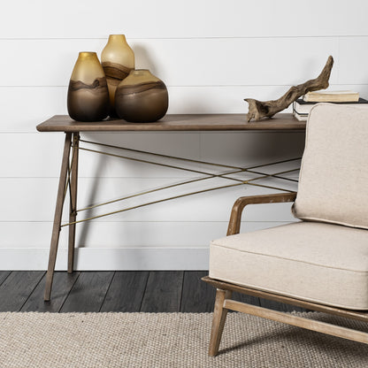 Pyla Shortglass Sand Dune Inspired Vase by Mercana in natural. Made from unique in a eclectic & global style.
