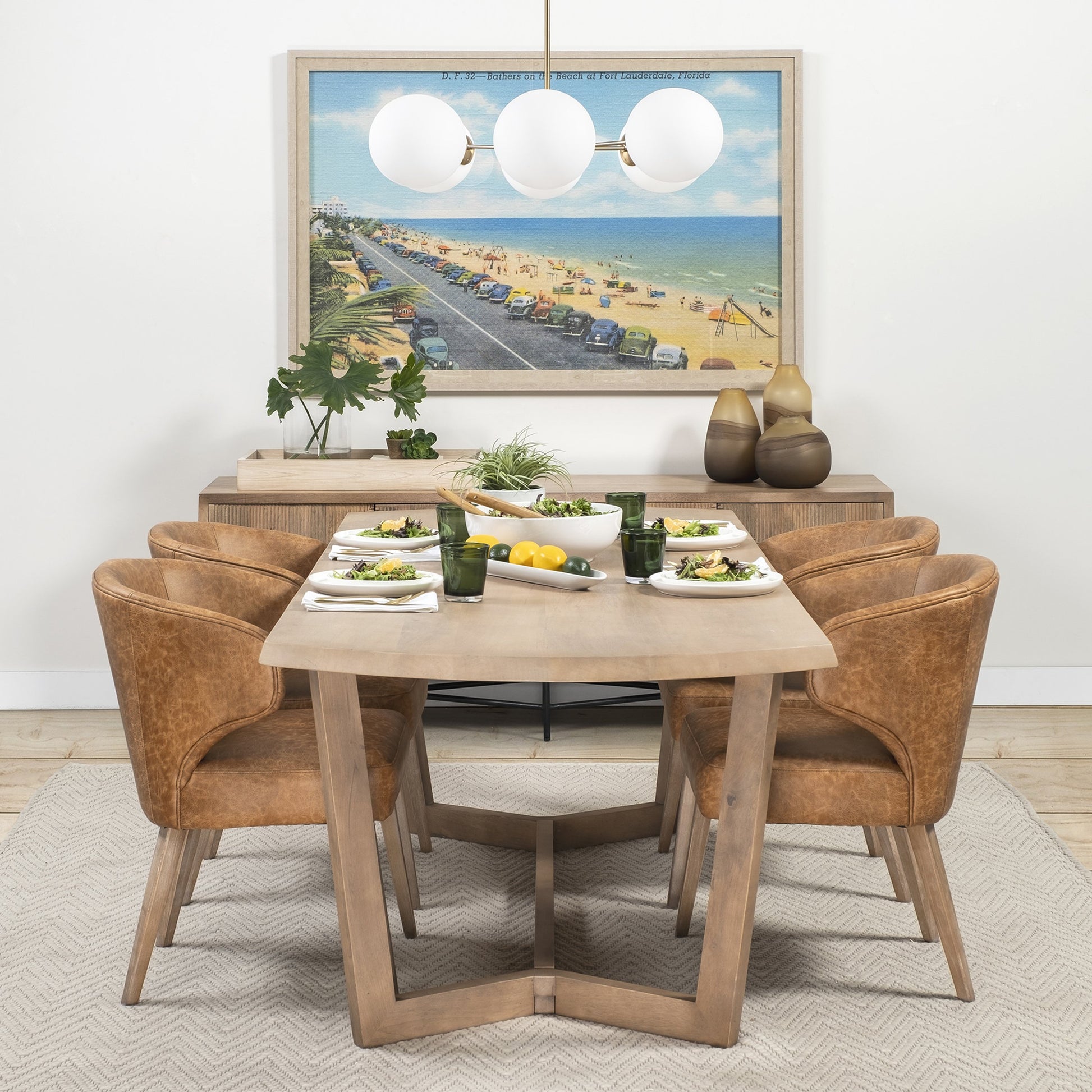 Pyla Shortglass Sand Dune Inspired Vase by Mercana in natural. Made from unique in a eclectic & global style.