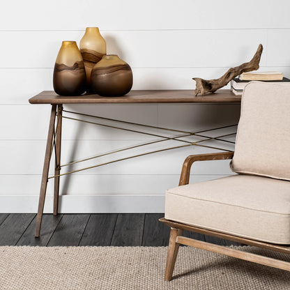 Pyla Shortglass Sand Dune Inspired Vase by Mercana in natural. Made from unique in a eclectic & global style.