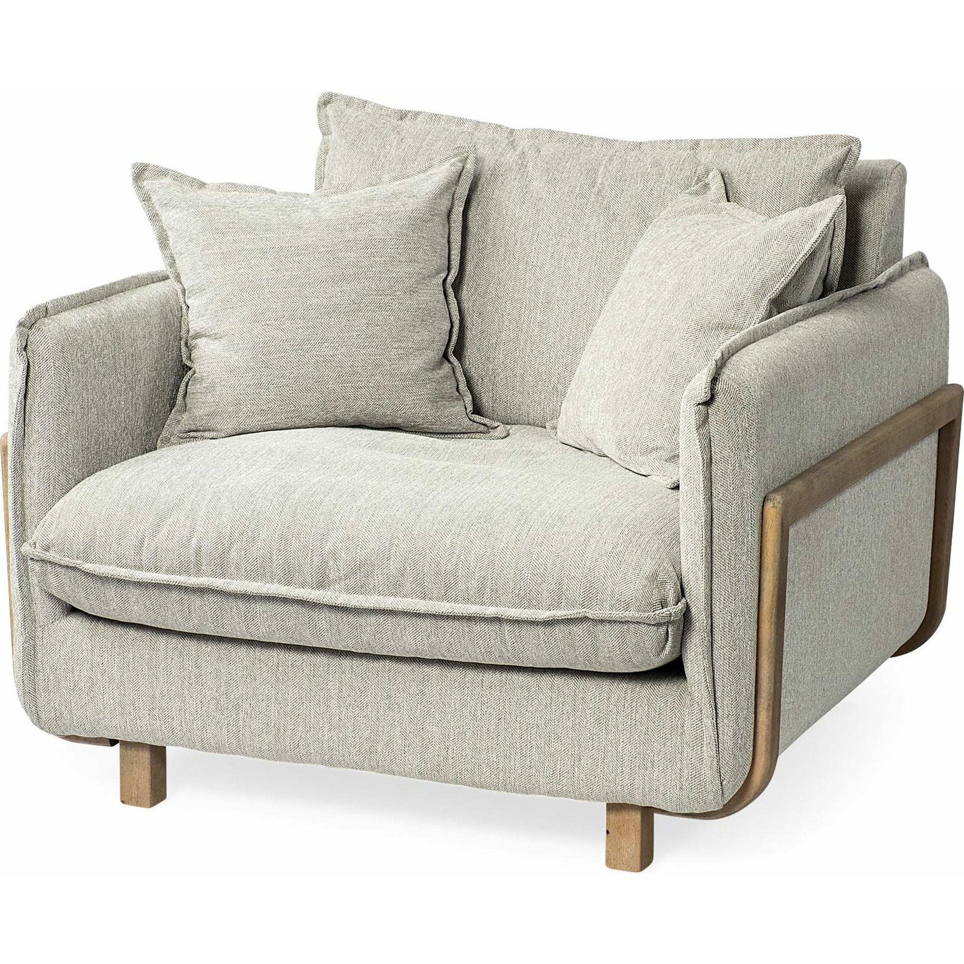 Roy Upholstered Chair by Mercana. Made from unique in a modern style.