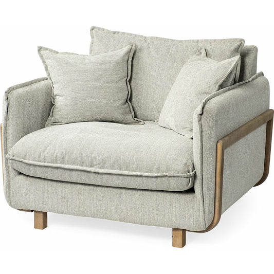 Roy Upholstered Chair by Mercana. Made from unique in a modern style.