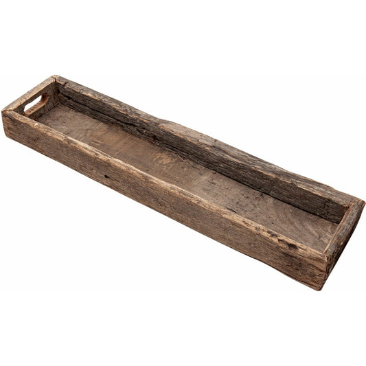 Vernon 7W Reclaimed Tray by Mercana in natural. Made from unique in a rustic style.