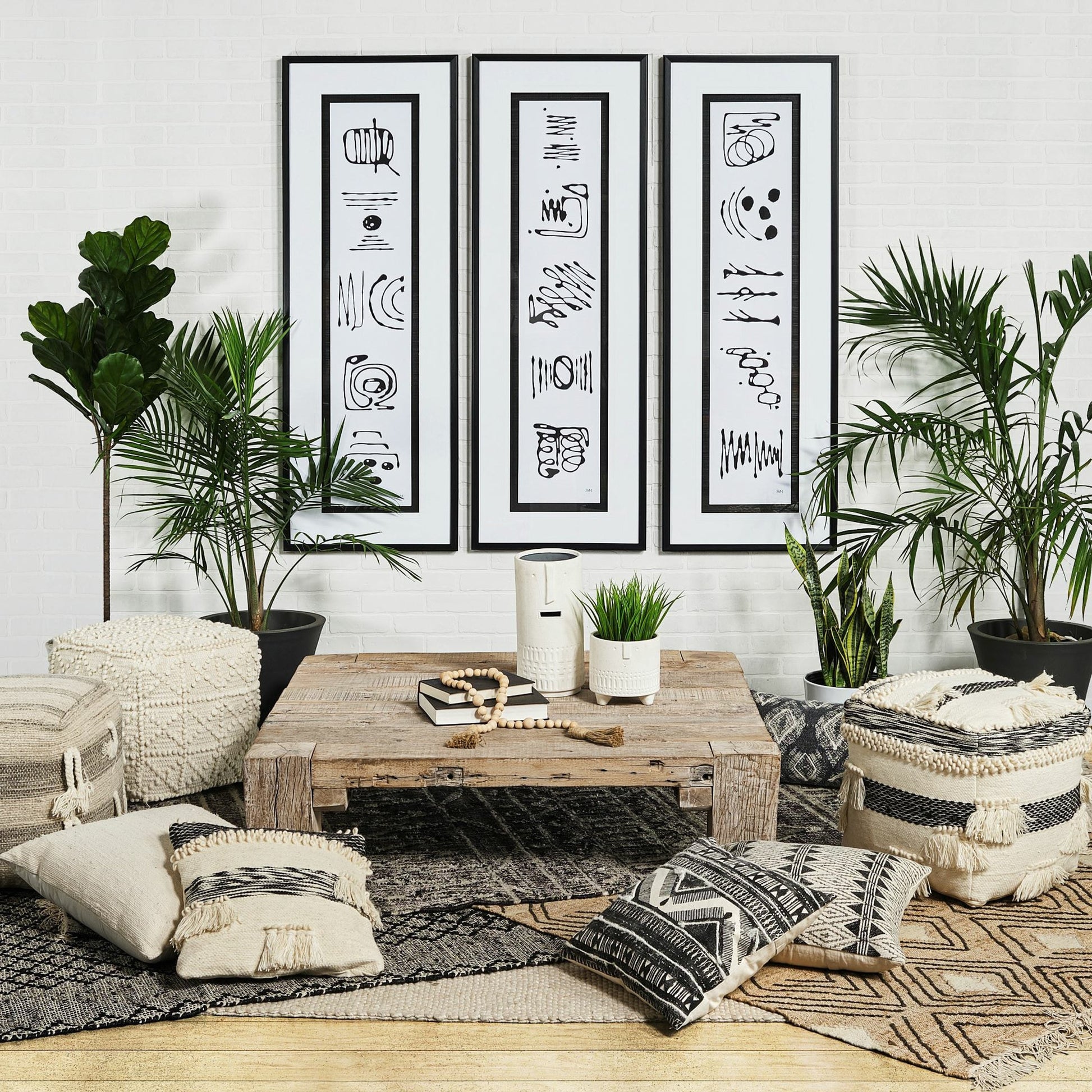 Mcarthur Coffee Table by Mercana in natural. Made from unique in a coastal style.