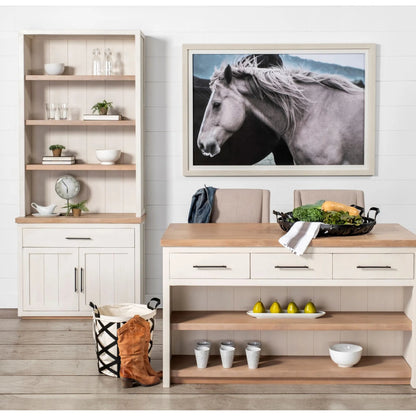 Liya Basket with Cream Fabric Liner by Mercana in natural. Made from unique in a modern style.