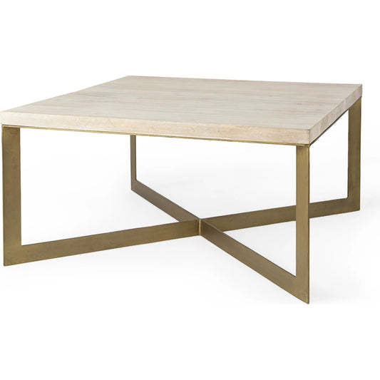 001 SI-2369435 | Primary Silo | Faye Coffee Table by Mercana. Made from solid wood in a unique style.