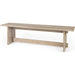 Aida Bench by Mercana. Made from solid wood in a transitional style.