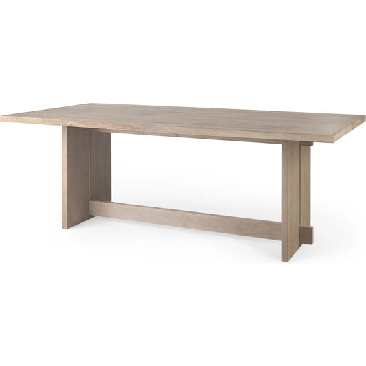 Aida Dining Table by Mercana. Made from solid wood in a unique style.