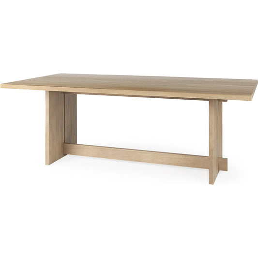 Aida Dining Table by Mercana. Made from solid wood in a unique style.